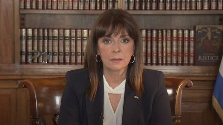 Σακελλαροπούλου για πραξικόπημα 21ης Απριλίου: Χρέος όλων μας η συνεχής υπεράσπιση της Δημοκρατίας