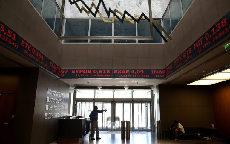 Σε πτωτική τροχιά ο Γενικός Δείκτης