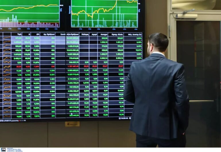 Σε ανοδική τροχιά το Χρηματιστήριο Αθηνών
