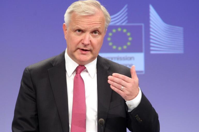 Όλι Ρεν (ΕΚΤ): Κίνδυνος επιβράδυνσης του πληθωρισμού κάτω από τον στόχο του 2%