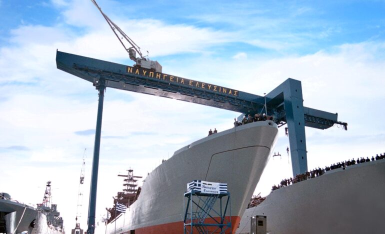 Υπεγράφη η συμφωνία χρηματοδότησης των Ναυπηγείων Ελευσίνας από τον αναπτυξιακό χρηματοδοτικό οργανισμό των ΗΠΑ DFC