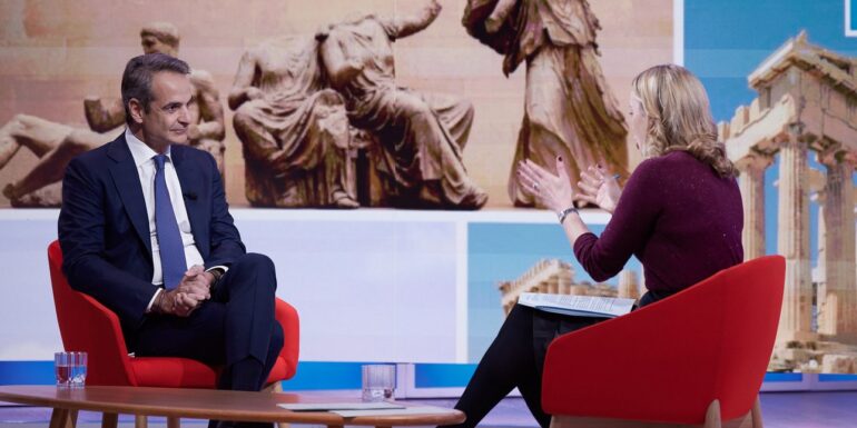 «Διαρροή» Σούνακ ότι θα συναντούσε τον Μητσοτάκη μόνο εάν δεν μιλούσε για Γλυπτά -Η Αθήνα διαψεύδει