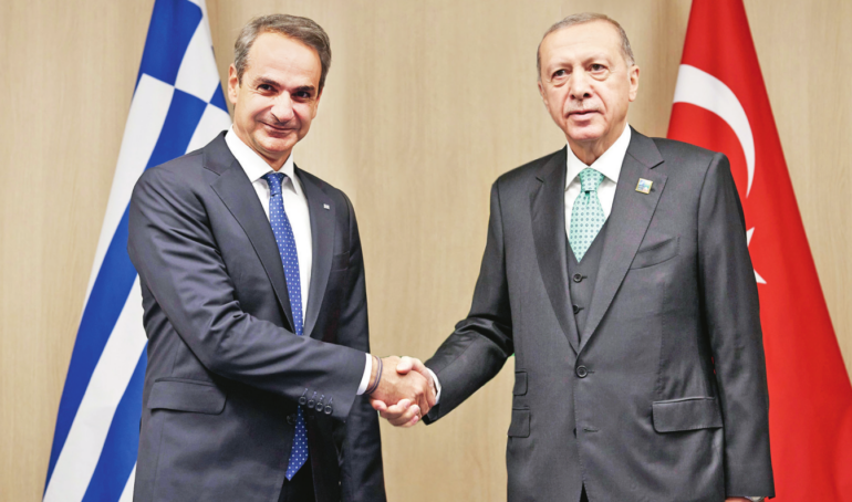 Αύριο η συνάντηση Μητσοτάκη-Ερντογάν : «Διαφωνίες υπάρχουν, αλλά να μην οδηγούν σε κρίσεις»