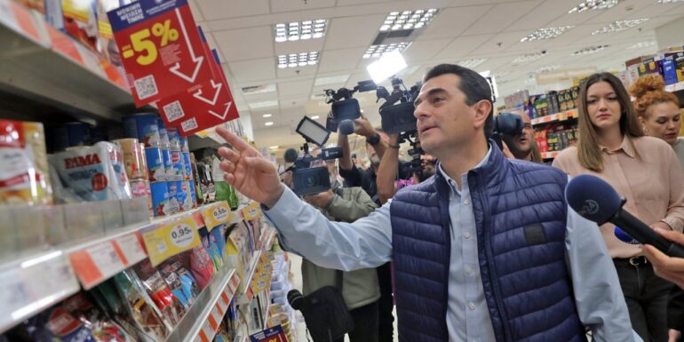 Ακρίβεια: Έρχονται νέα μέτρα στη “μάχη” κατά των υψηλών τιμών – Έλεγχος από το eΚαταναλωτής για 3.500 κωδικούς προϊόντων