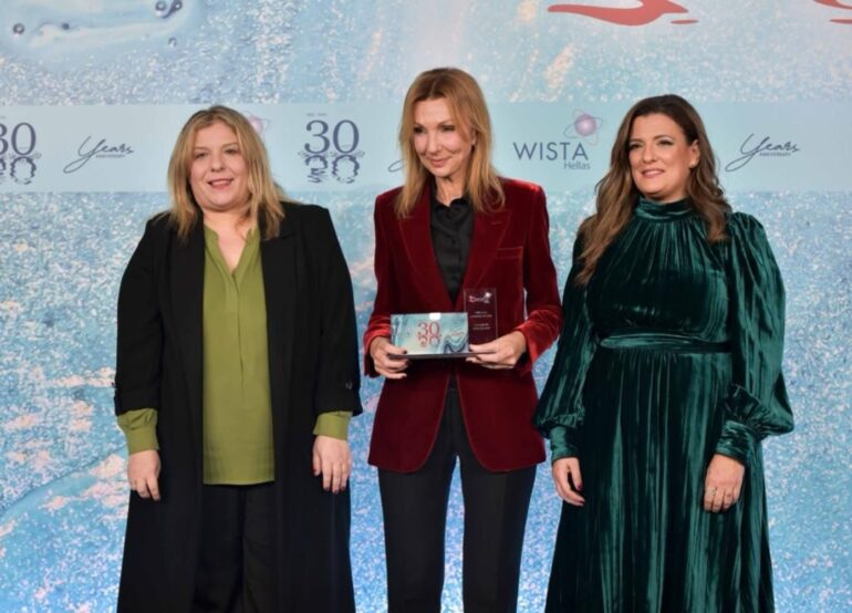 Στη Mελίνα Tραυλού το βραβείο ηγεσίας από την WISTA Hellas