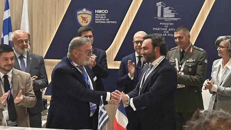 Ναυπηγεία Σαλαμίνας: Ενισχύουν τη συνεργασία με τη Naval Group για τις φρεγάτες FDI Belharra