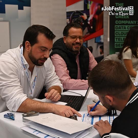 Περισσότερες από 20.000 συναντήσεις εργασίας με πάνω από 500 εργοδότες στο #JobFestival 2024 σε Αθήνα και Θεσσαλονίκη