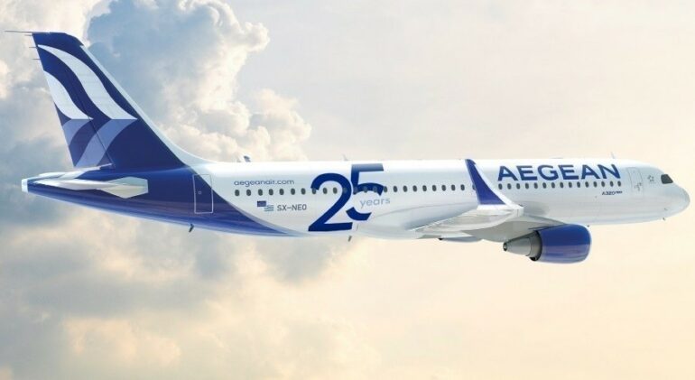 AEGEAN – Μετέφερε 1,9 εκατ. επιβάτες το 1ο δίμηνο του 2025