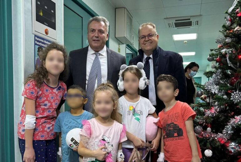 Δώρα ελπίδας από την AKTOR Ρουμανίας για παιδιά σε νοσοκομεία του Βουκουρεστίου