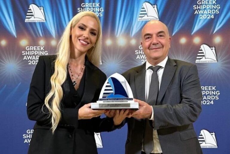 Μεγάλη διάκριση για τη Gastrade: Βραβείο «Πλοίο της Χρονιάς» στο FSRU Alexandroupolis