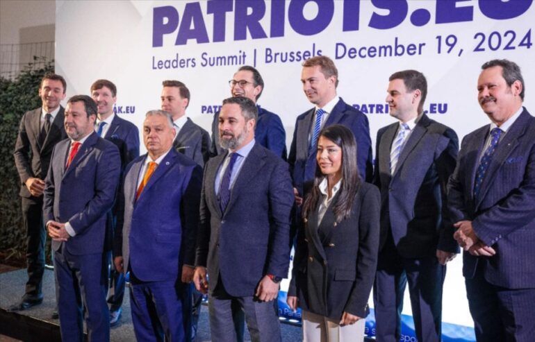 Η Αφροδίτη Λατινοπούλου στη Σύνοδο Ηγετών του Ευρωκόμματος των Πατριωτών