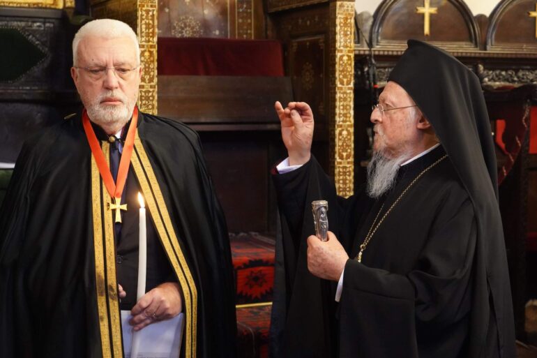 Ο Πατριάρχης Βαρθολομαίος τίμησε τον Σπυρίδωνα Διβάνη