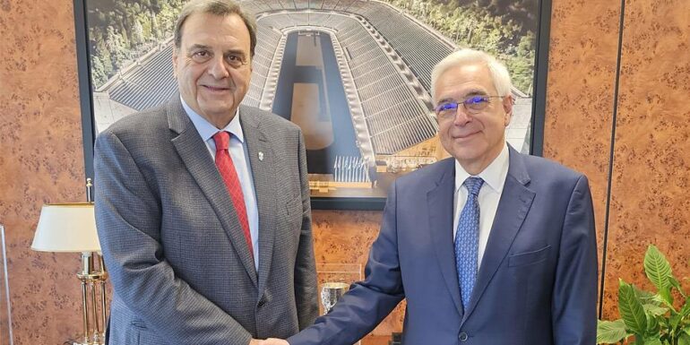 Ανανέωσε τη στήριξή του στην Ελληνική Ολυμπιακή Επιτροπή το «Υγεία»