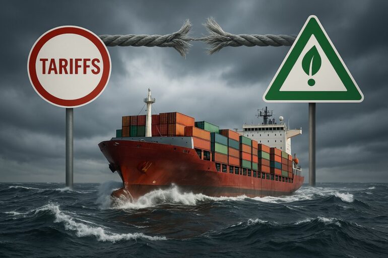 «Τρικυμία» λόγω δασμών, καυσίμων και έλλειψης πολιτικής