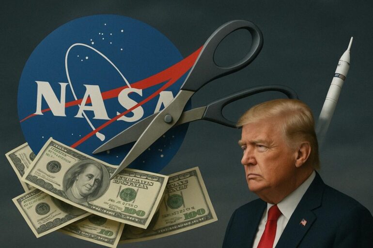 Ιστορικό «κούρεμα» στον προϋπολογισμό της NASA από τον Τραμπ