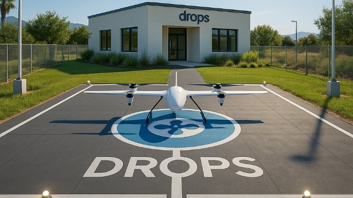 Συνεργασία Drops Smart Hubs και DAS για υπηρεσίες drone delivery στην Ελλάδα