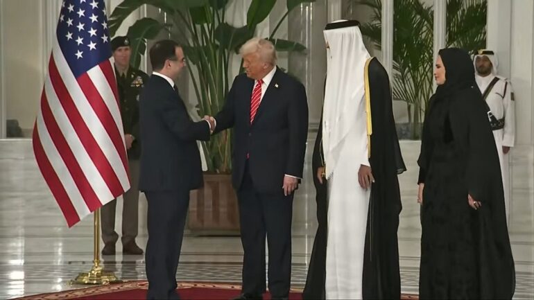 Στο επίσημο δείπνο του Εμίρη του Κατάρ ο Πρόεδρος του Antenna, Θ. Κυριακού