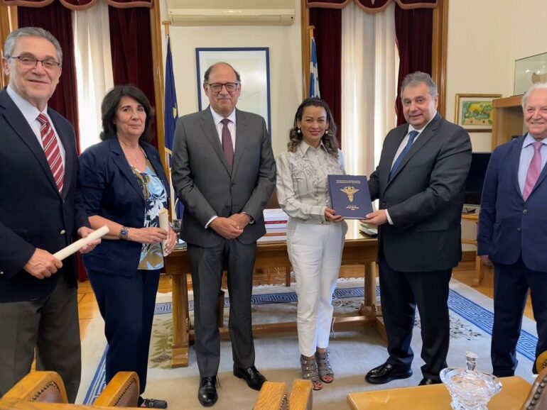 Ελλάδα–Μεξικό: Προοπτικές συνεργασίας στο επίκεντρο της συνάντησης στο Ε.Β.Ε.Π.