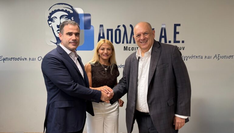 Απόλλων ΑΕ και Φαραντούρης ενώνουν δυνάμεις στην ασφαλιστική διαμεσολάβηση
