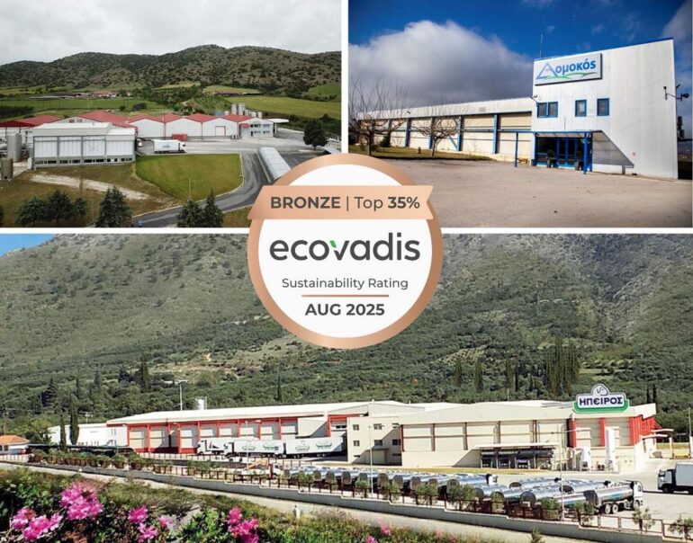 Η ΗΠΕΙΡΟΣ ΑΕΒΕ διατηρεί για 2η χρονιά την πιστοποίηση ECOVADIS