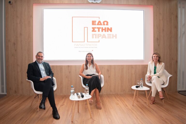 Παπαστράτος στη ΔΕΘ – Συζήτηση για τα εναλλακτικά προϊόντα νικοτίνης: Μύθοι & Αλήθειες