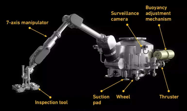 Ρομπότ επιθεωρητής θα ελέγχει εσωτερικά τους πυρηνικούς αντιδραστήρες