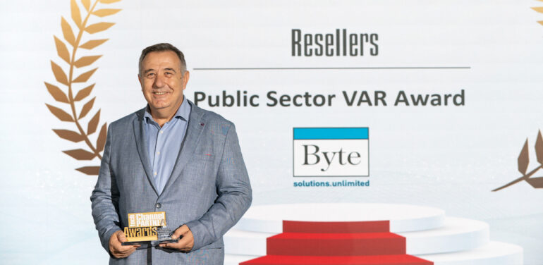 Διπλή χρυσή διάκριση για τη Byte στα Tech Channel Partner Awards 2025
