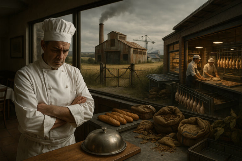 «Λουκέτα» στη γαλλική βιομηχανία τροφίμων