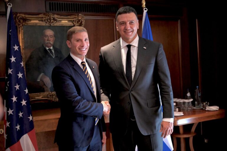 Β. Κικίλιας: Συνεργασία Ελλάδας – ΗΠΑ με επίκεντρο τη ναυτιλία και την ενέργεια