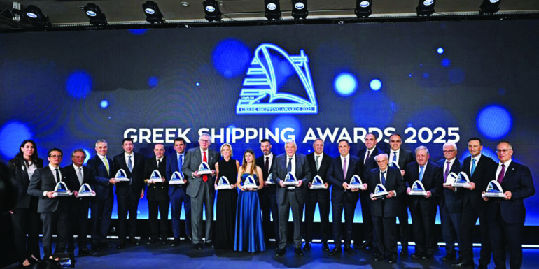 Λάμψη στα βραβεία Greek Shipping Awards 2025