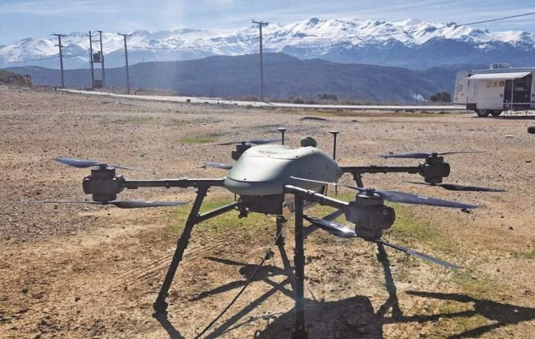Drones από τα Χανιά για τις γαλλικές φρεγάτες