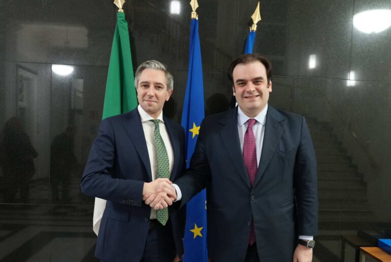 Συνάντηση Πιερρακάκη – Harris: Κοινή γραμμή για μια ανταγωνιστική Ευρώπη