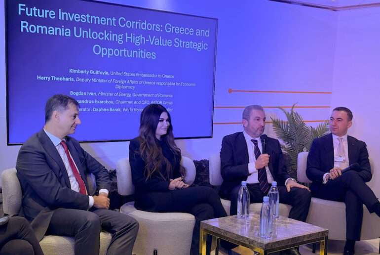 Εξάρχου από το Νταβός: Ευρωπαϊκή επιδότηση για νέο κάθετο ενεργειακό άξονα LNG