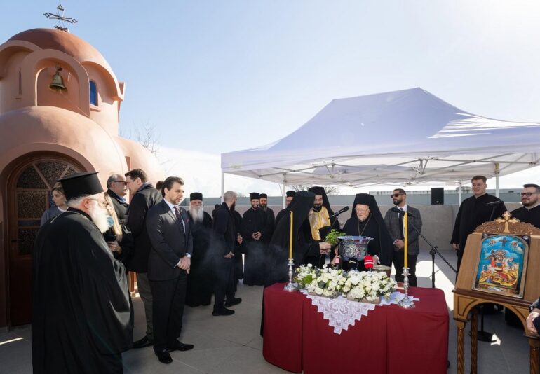 Θυρανοίξια Αγίου Γεωργίου στο Ιατρικό Διαβαλκανικό με τον Οικουμενικό Πατριάρχη