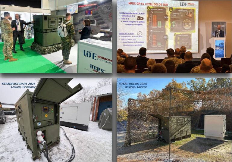 Τα υβριδικά HEPS της IDE σε ασκήσεις ΝΑΤΟ σε Ελλάδα και Γερμανία
