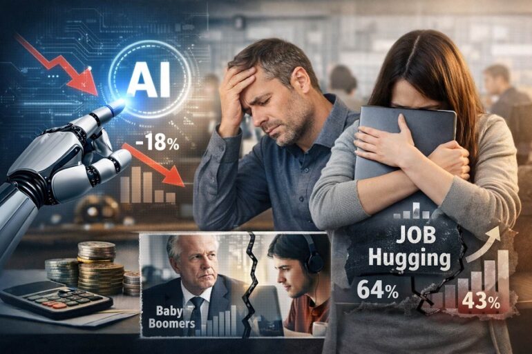 4 στους 10 εργαζομένους φοβούνται ότι η τεχνολογία θα τους αντικαταστήσει εντός διετίας